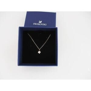 NWT Swarovski Necklace with Pendant Dice and Crystal